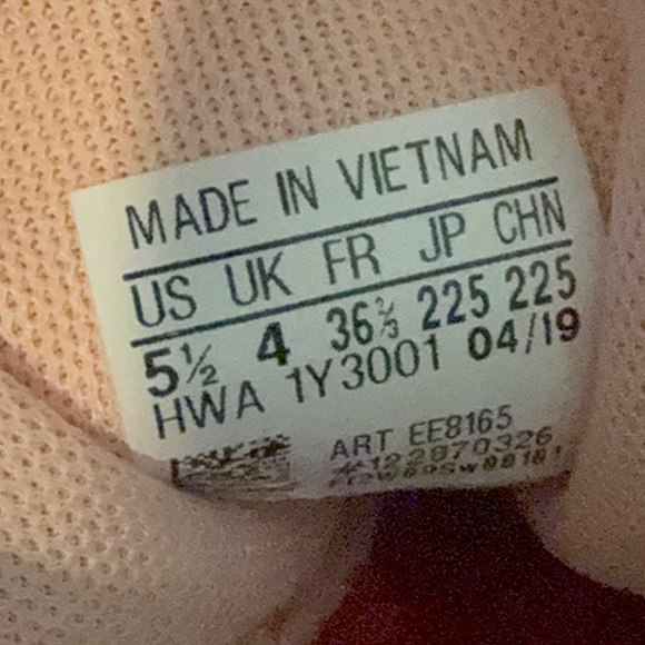 Women's adidas Runfalcon 'Glow Pink' EE8165 Size 5.5 - Picture 12 of 13